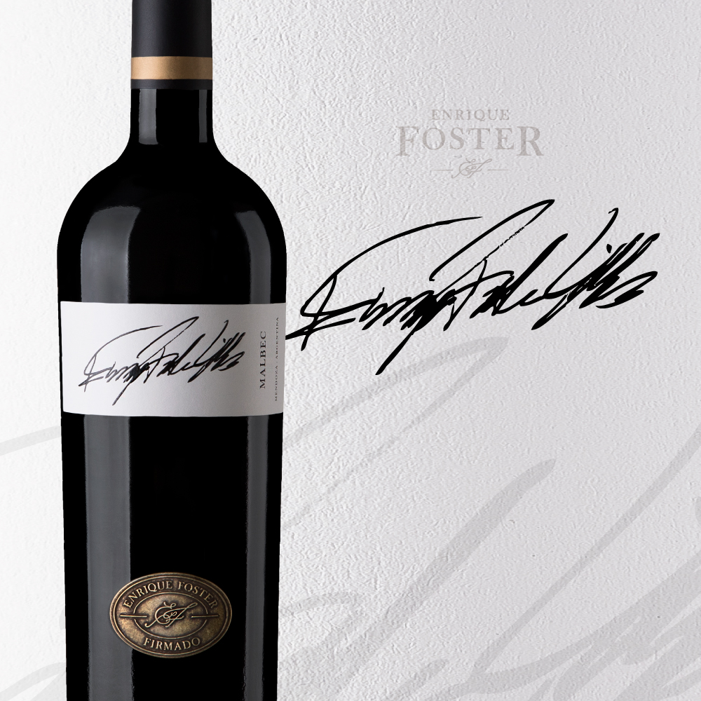  Enrique Foster Firmado Malbec