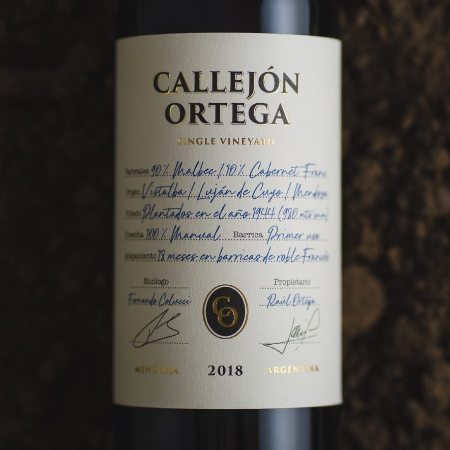 Callejón Ortega Single Vineyard