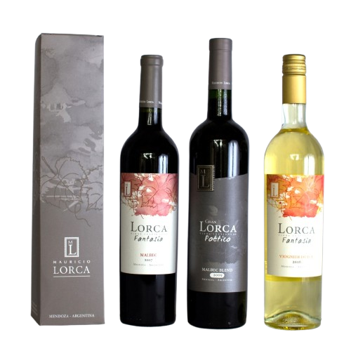 Estuche de vino Mauricio Lorca