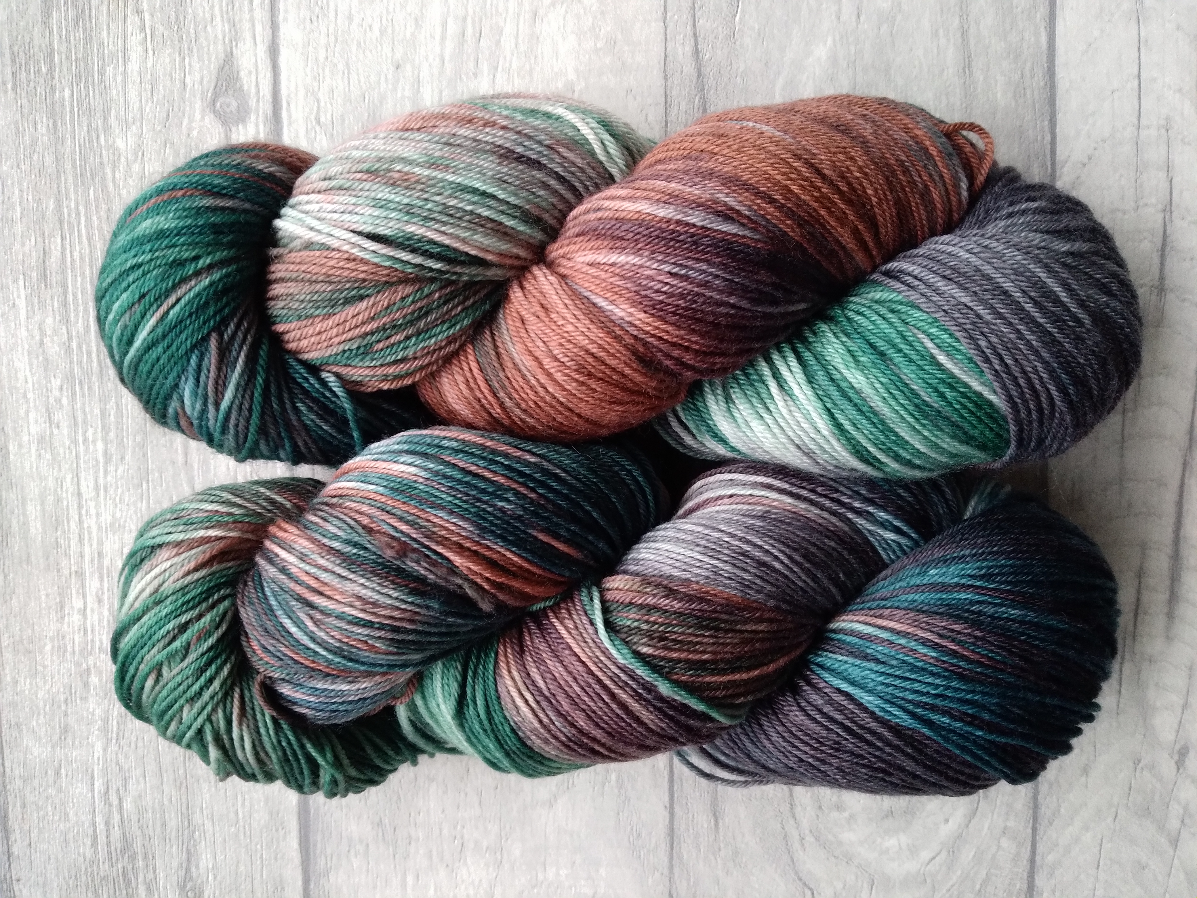 4 ply Spiced Teal