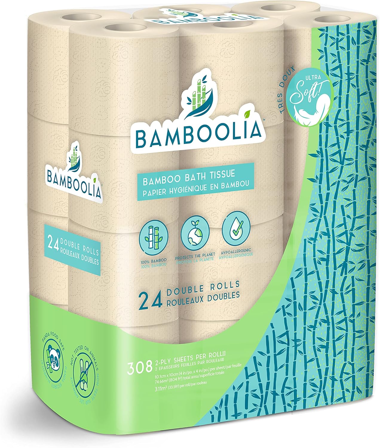 Bamboolia Bamboo Bath Tissue