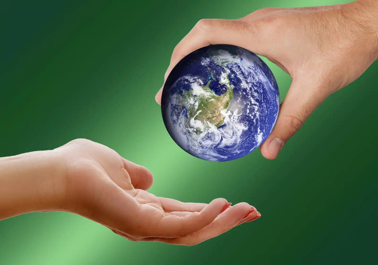 Miniature Earth Globe
