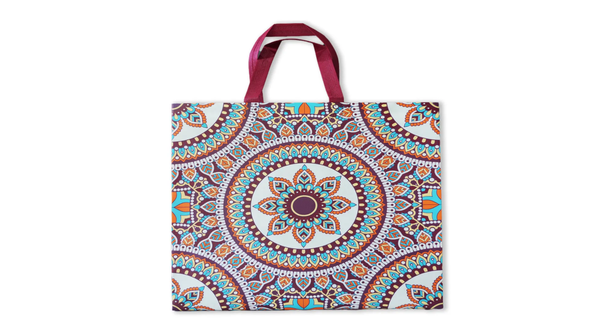 Colorful Mandala Tote Bag