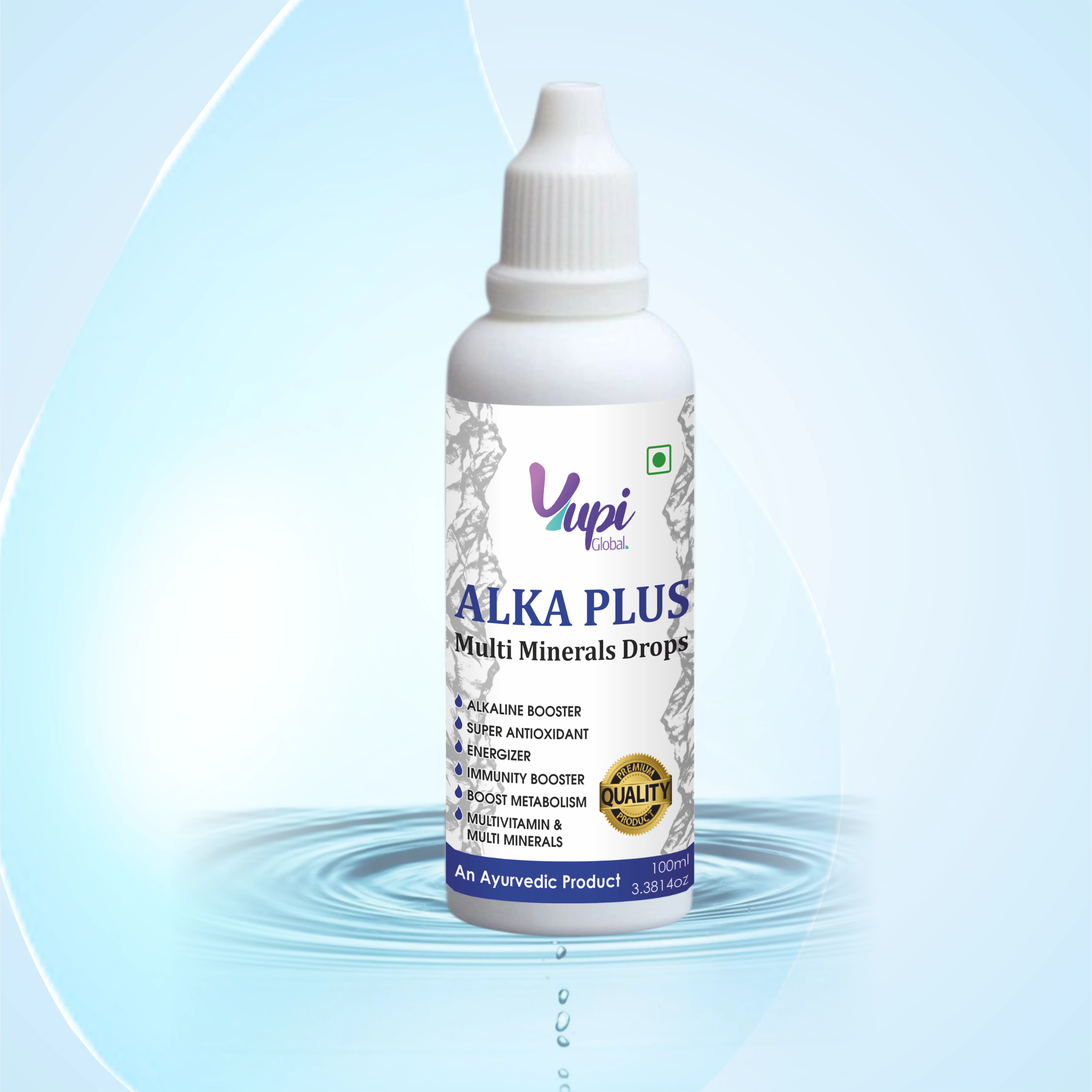 Yupi Global - Health Supplements Bundle: Alka plus+Immuno Boost+Detox Health