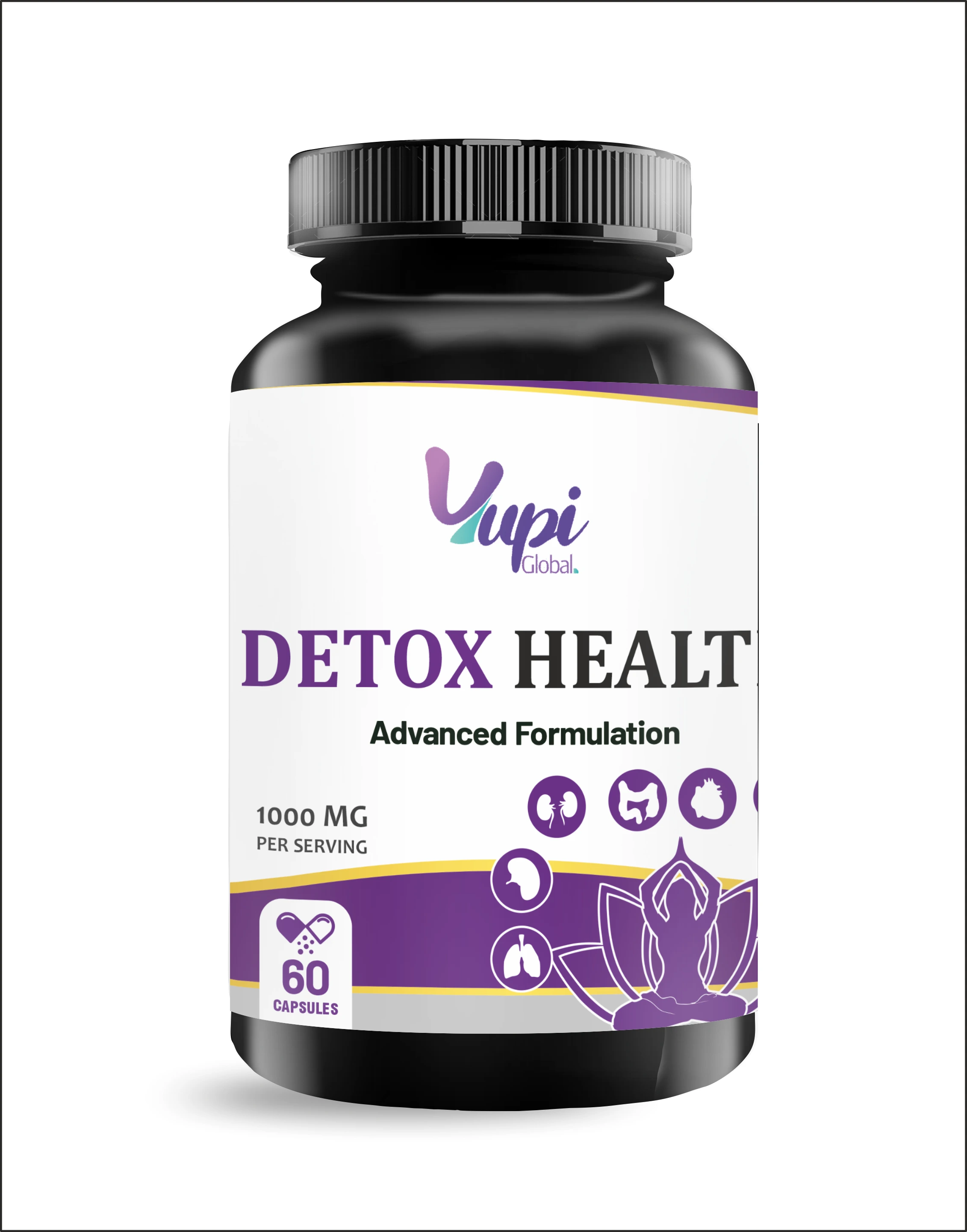 Yupi Global - Health Supplements Bundle: Alka plus+Immuno Boost+Detox Health