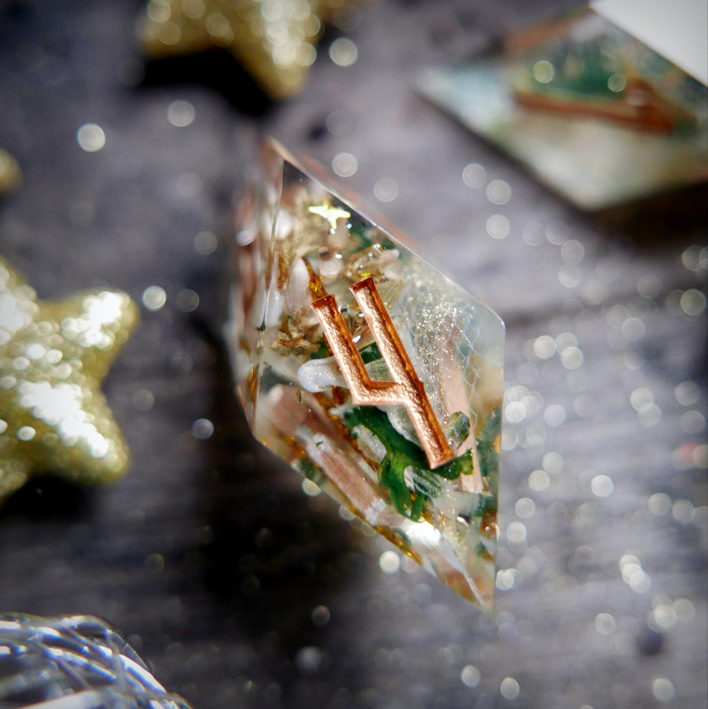 Paire de D6 de divination