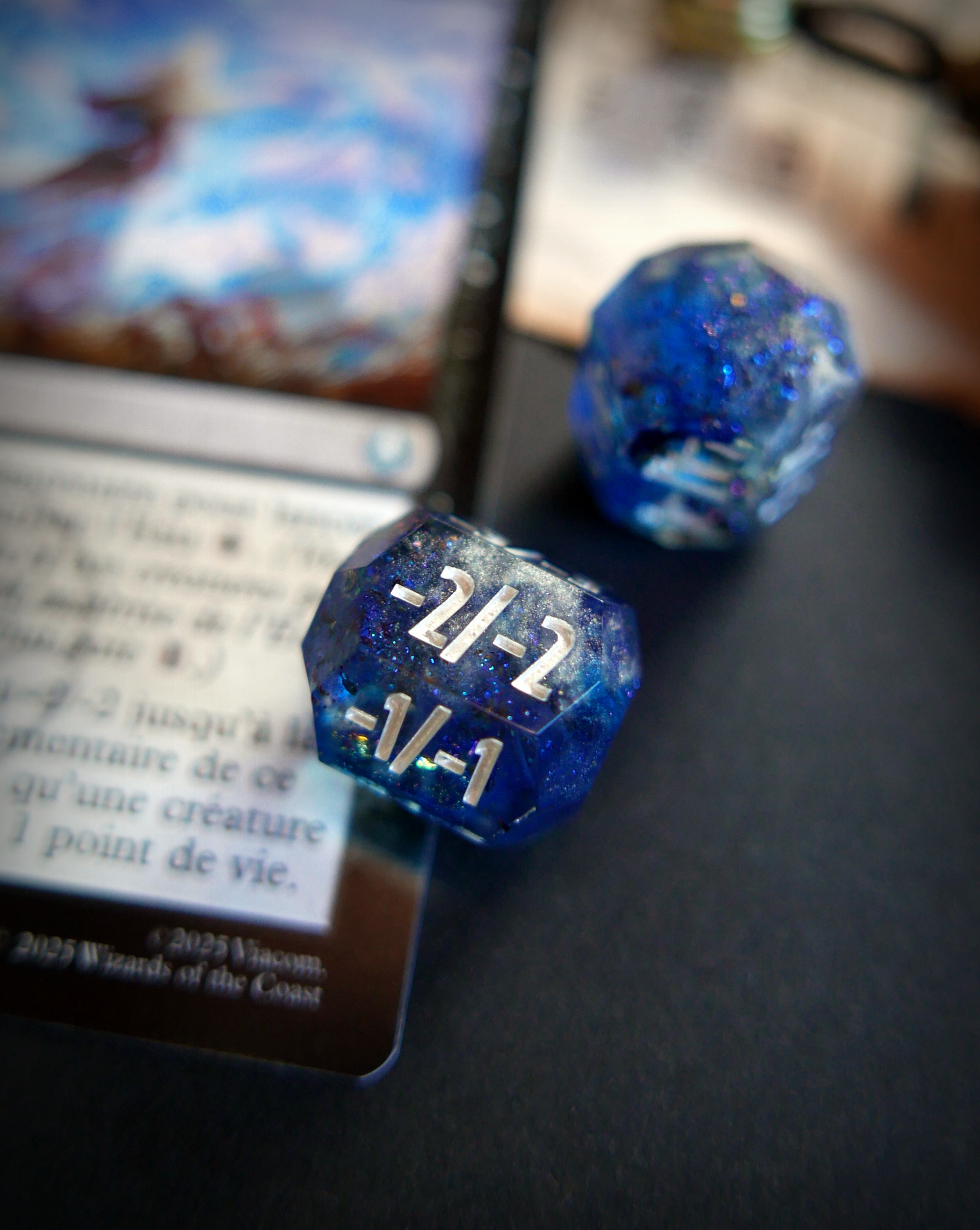 Paires de D6 - Marqueurs -1/-1