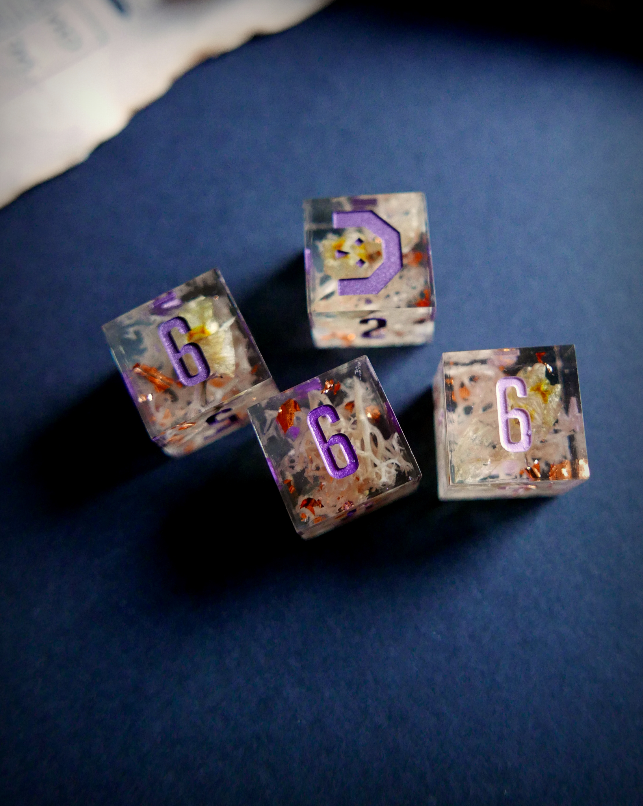 Set de 4 D6 - Cubes