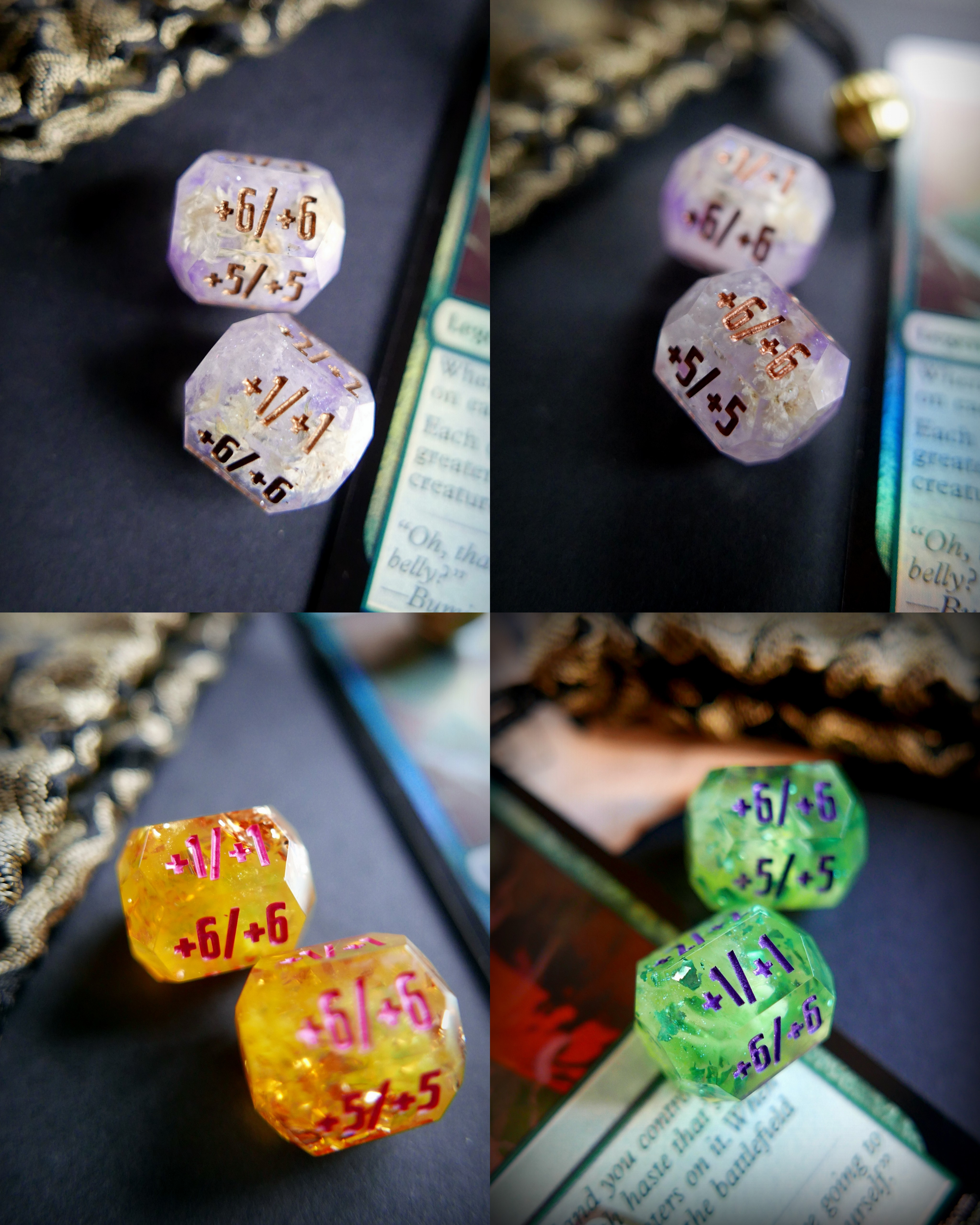 Paires de D6 - Marqueurs +1/+1 