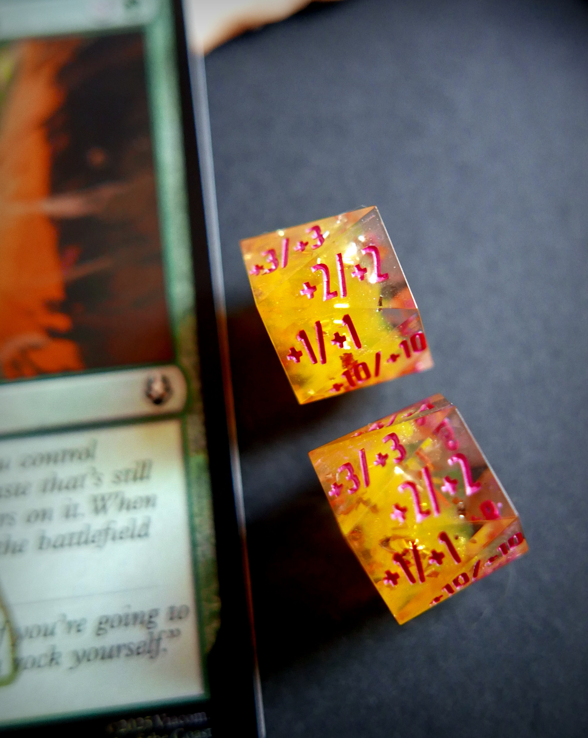 Paires de D10 - Marqueurs +1/+1 