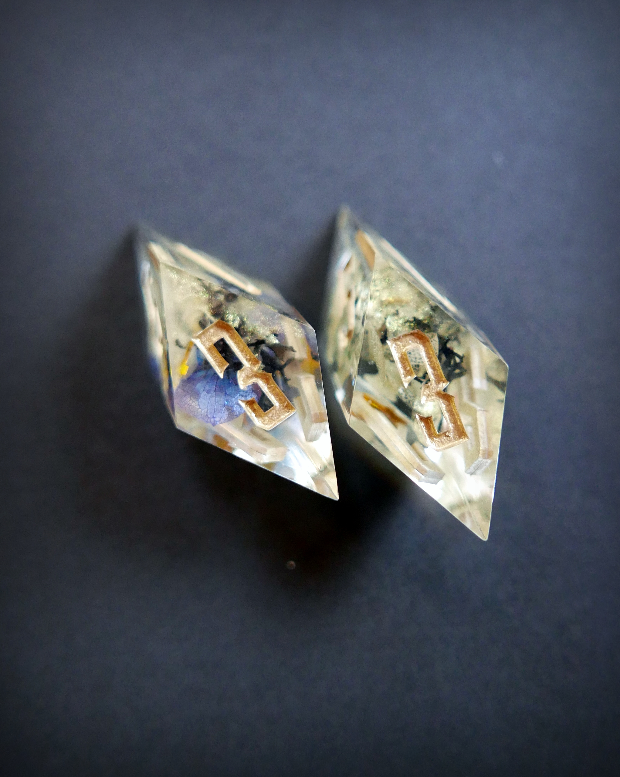 Paire de D6 de divination