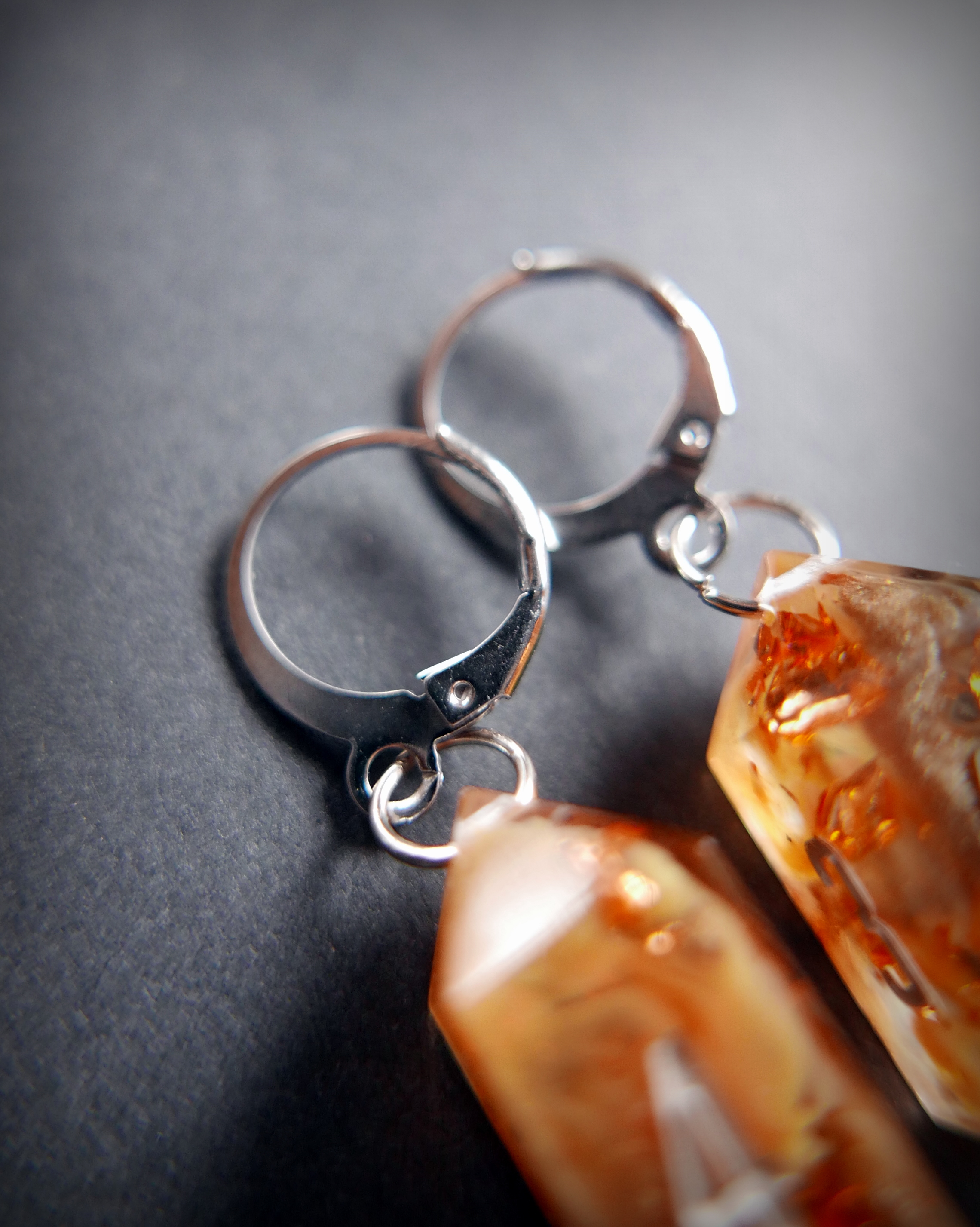 Boucles d'oreilles en D4