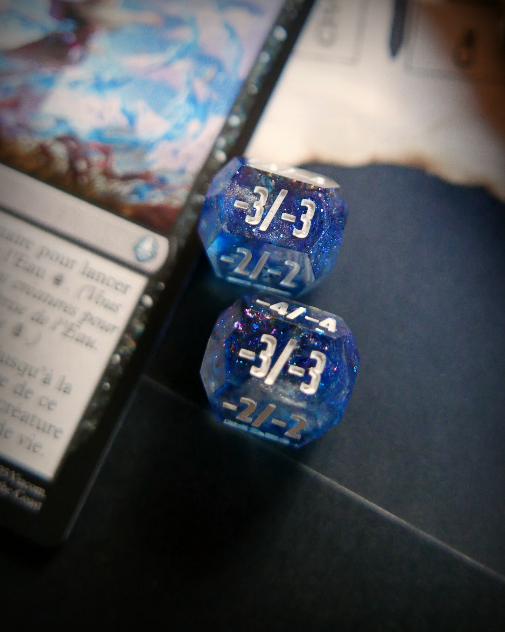 Paires de D6 - Marqueurs -1/-1 