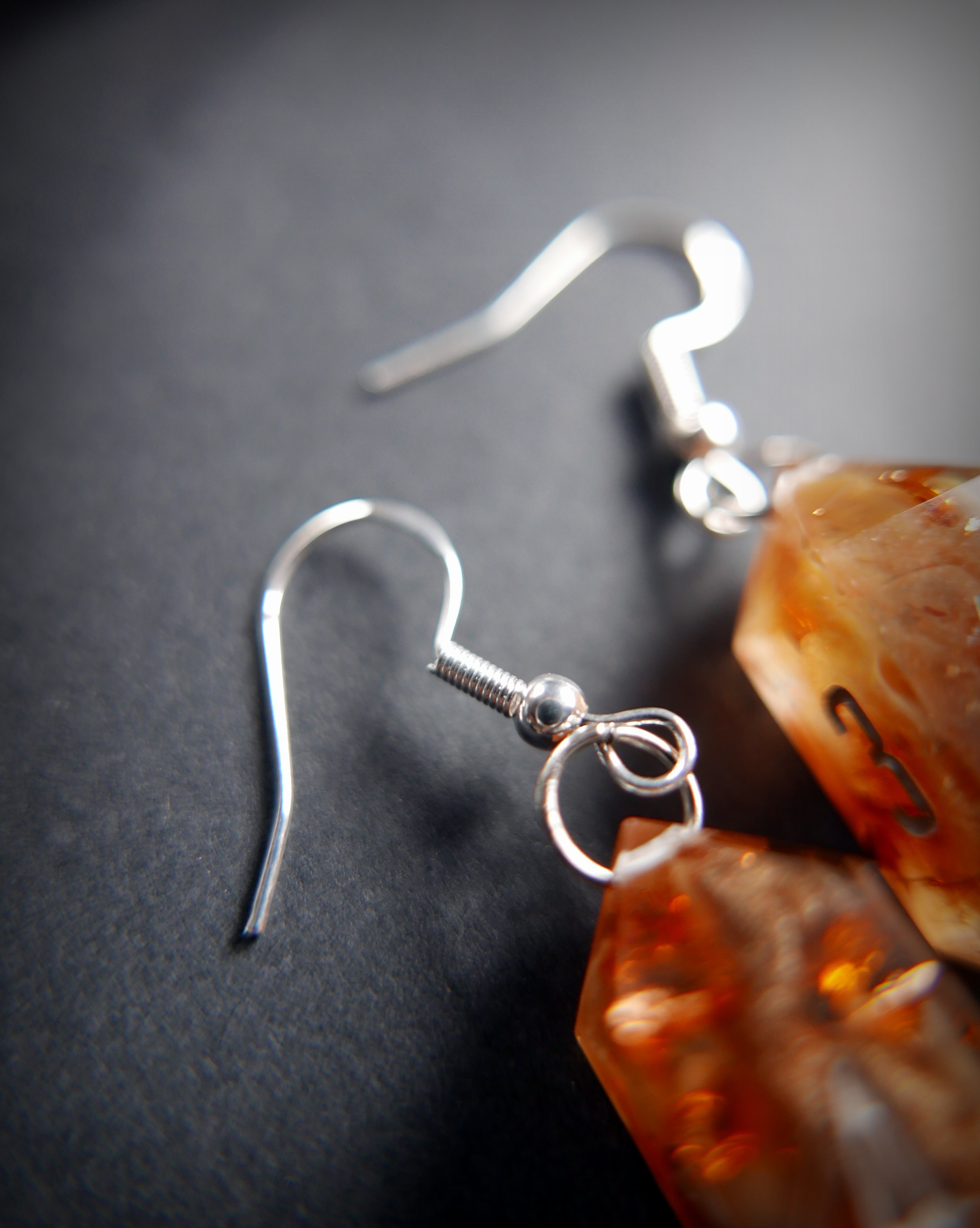 Boucles d'oreilles en D4