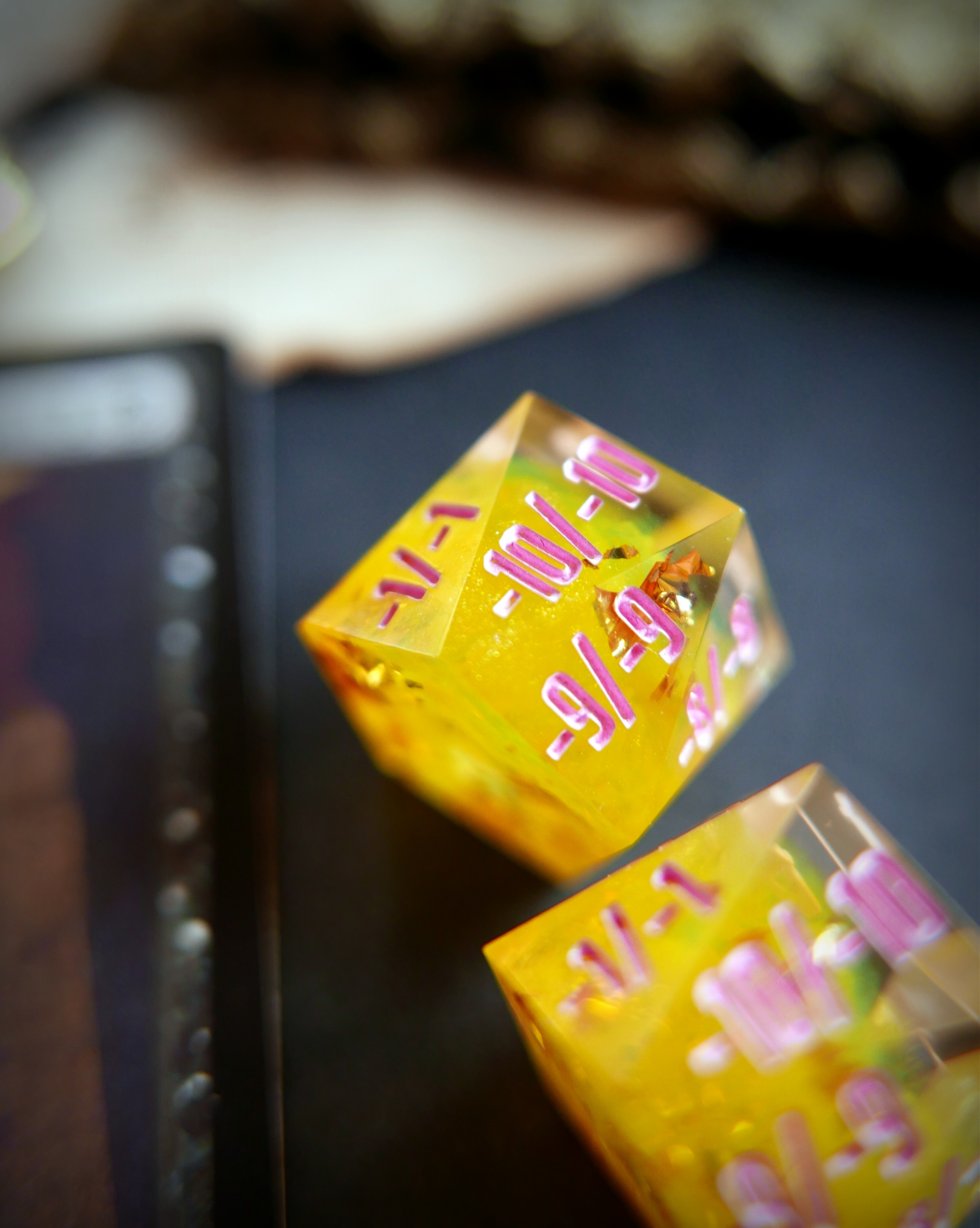 Paires de D10 - Marqueurs -1/-1 