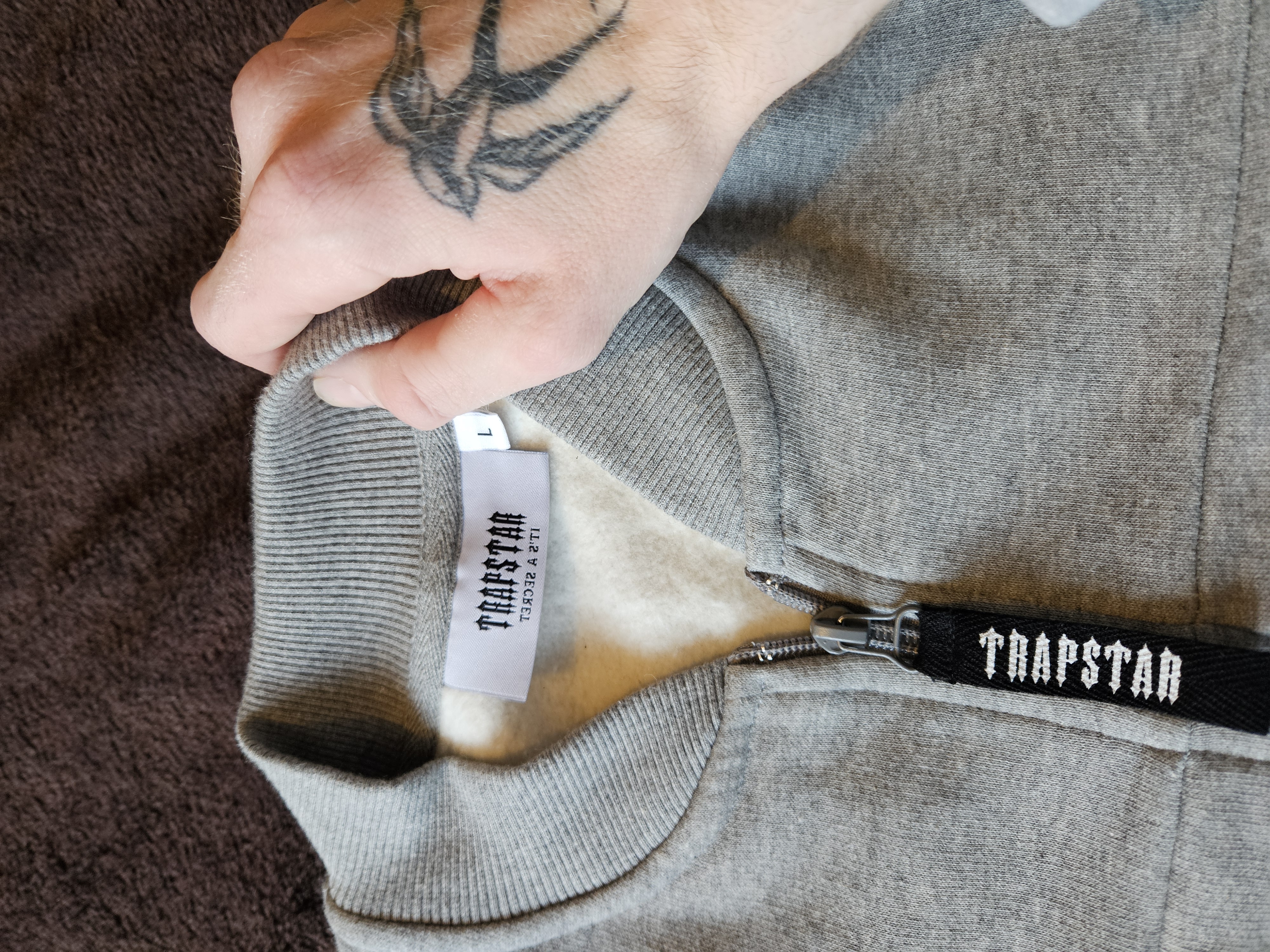 Trapstar decoded zip tracksuit 