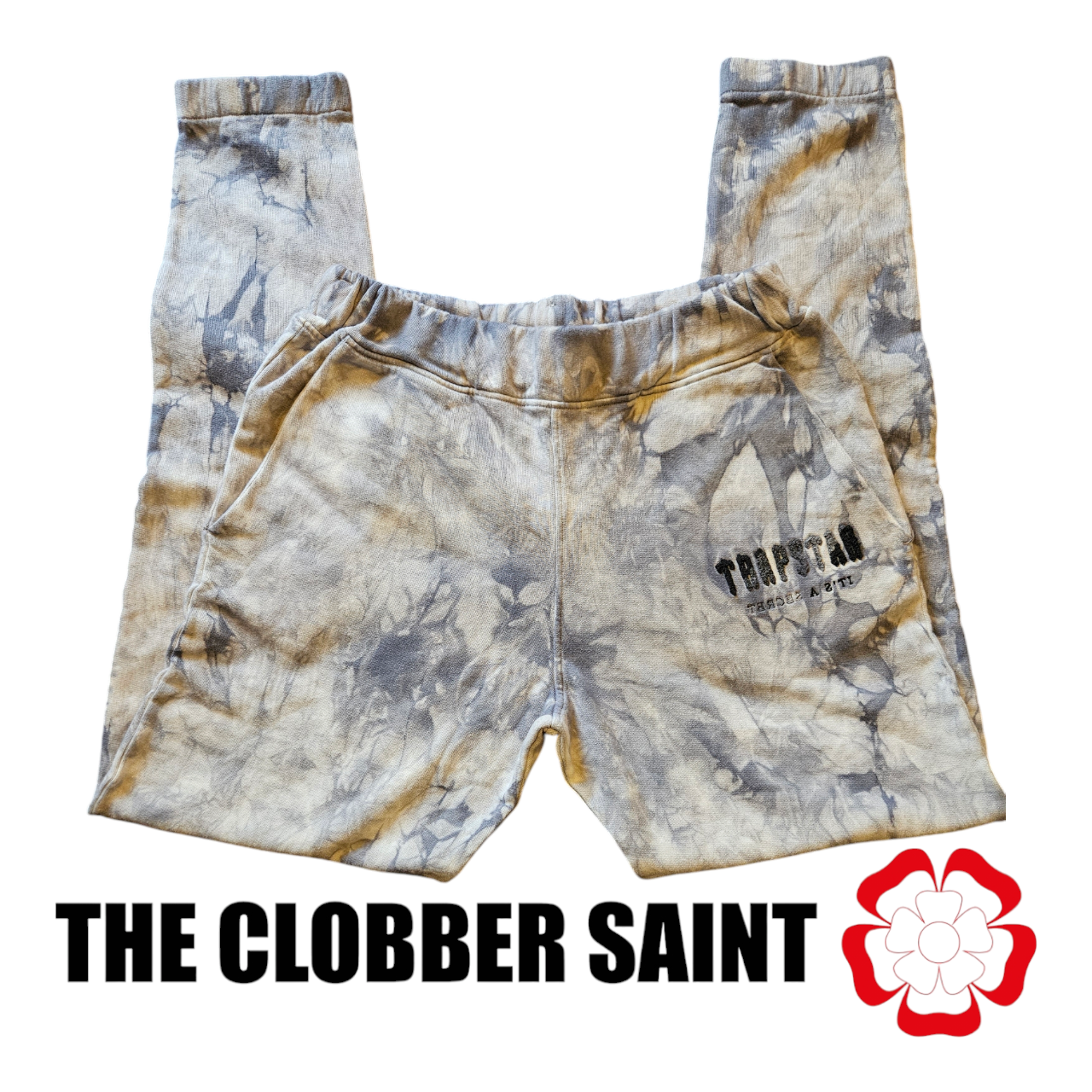 Trapstar chenille decoded tie dye tracksuit 