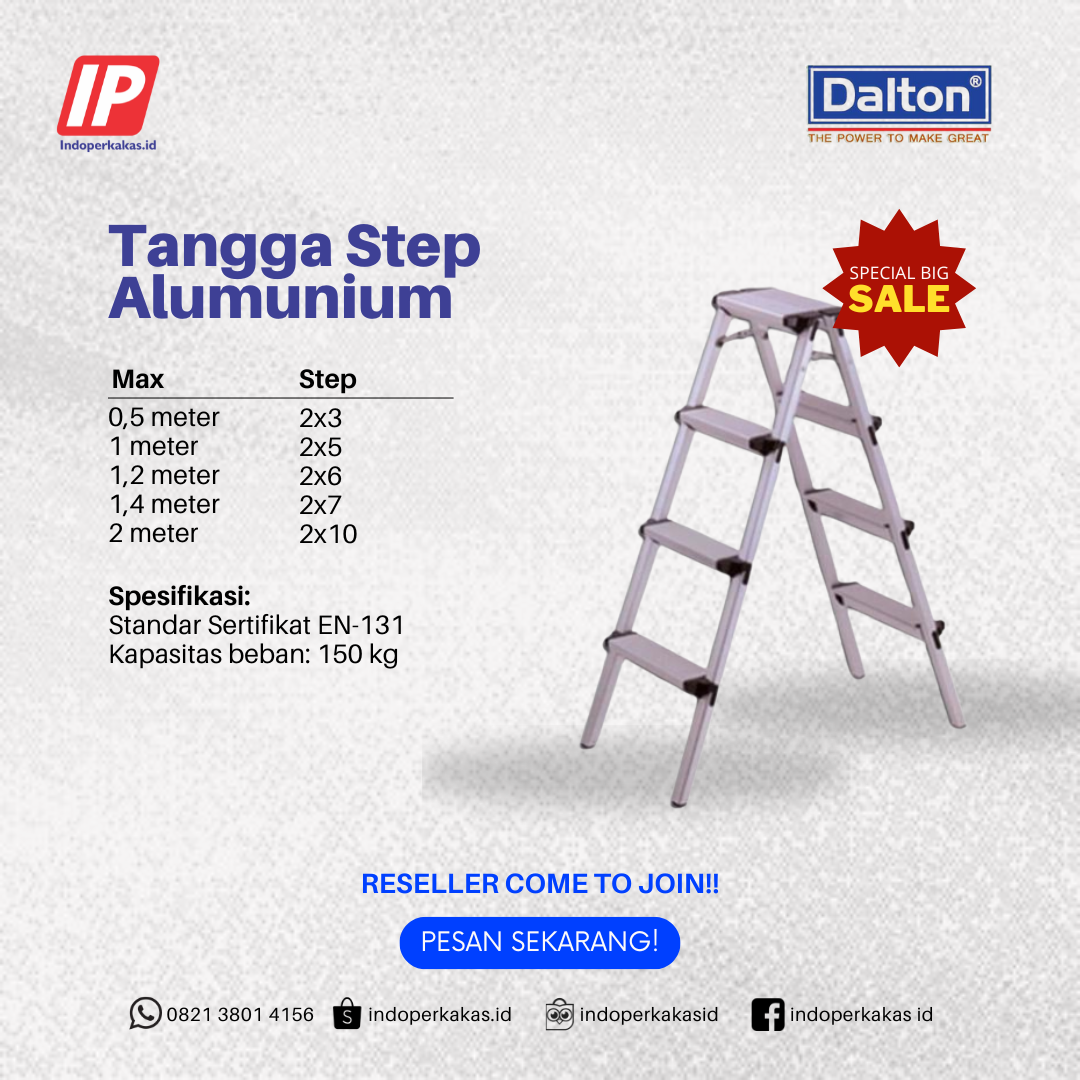 Tangga Dalton Step Alumunium Ladder