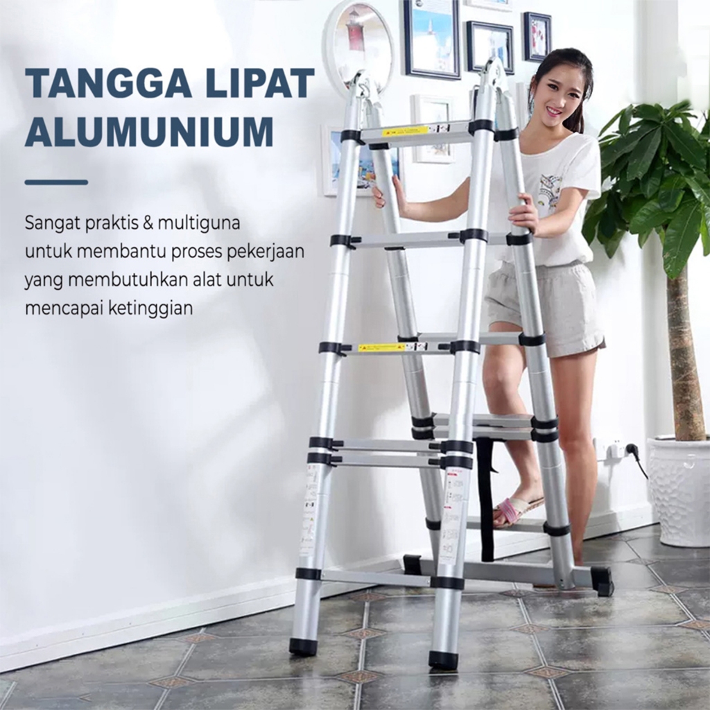 Tangga Dalton Teleskopik Double Ladder