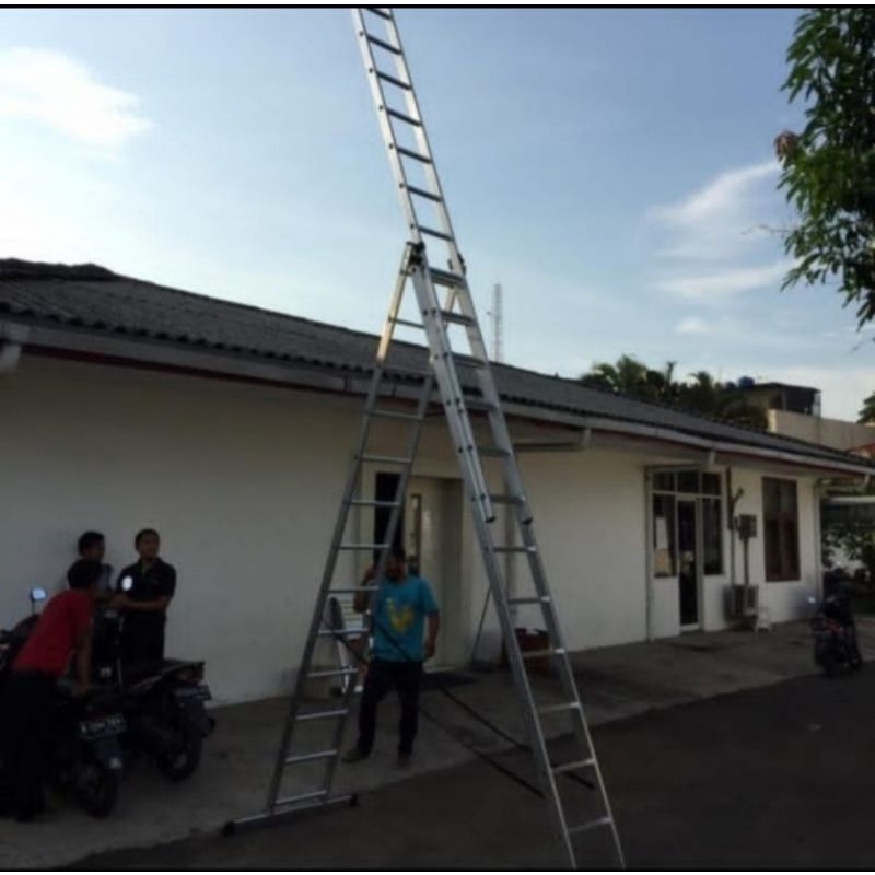 Tangga Dalton Sliding Extention Alumunium Ladder