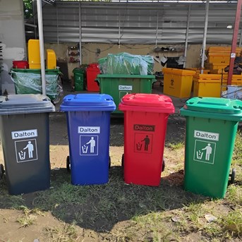 Tempat Sampah Dalton 100 Liter Roda