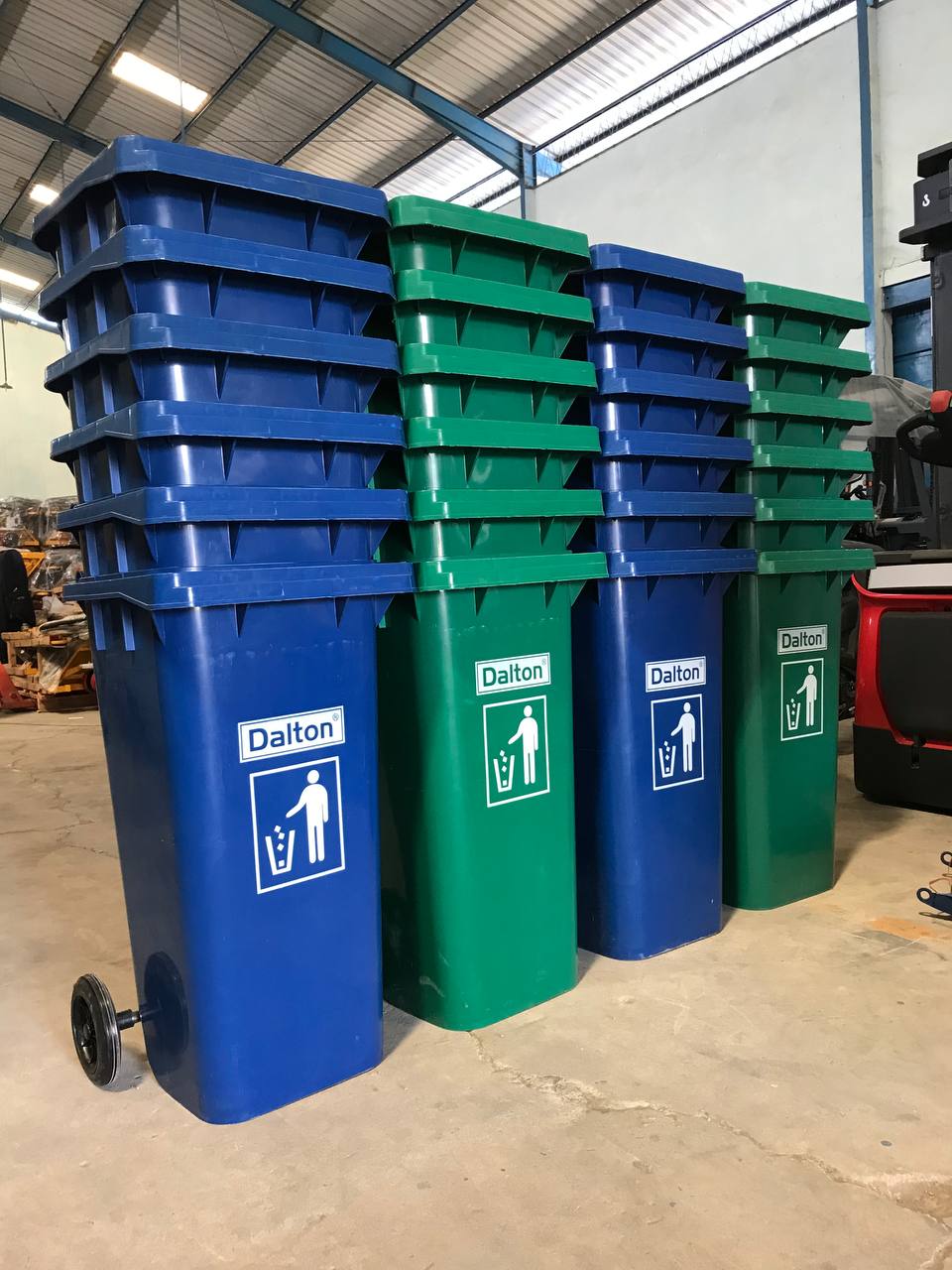 Tempat Sampah Dalton 240 Liter Roda