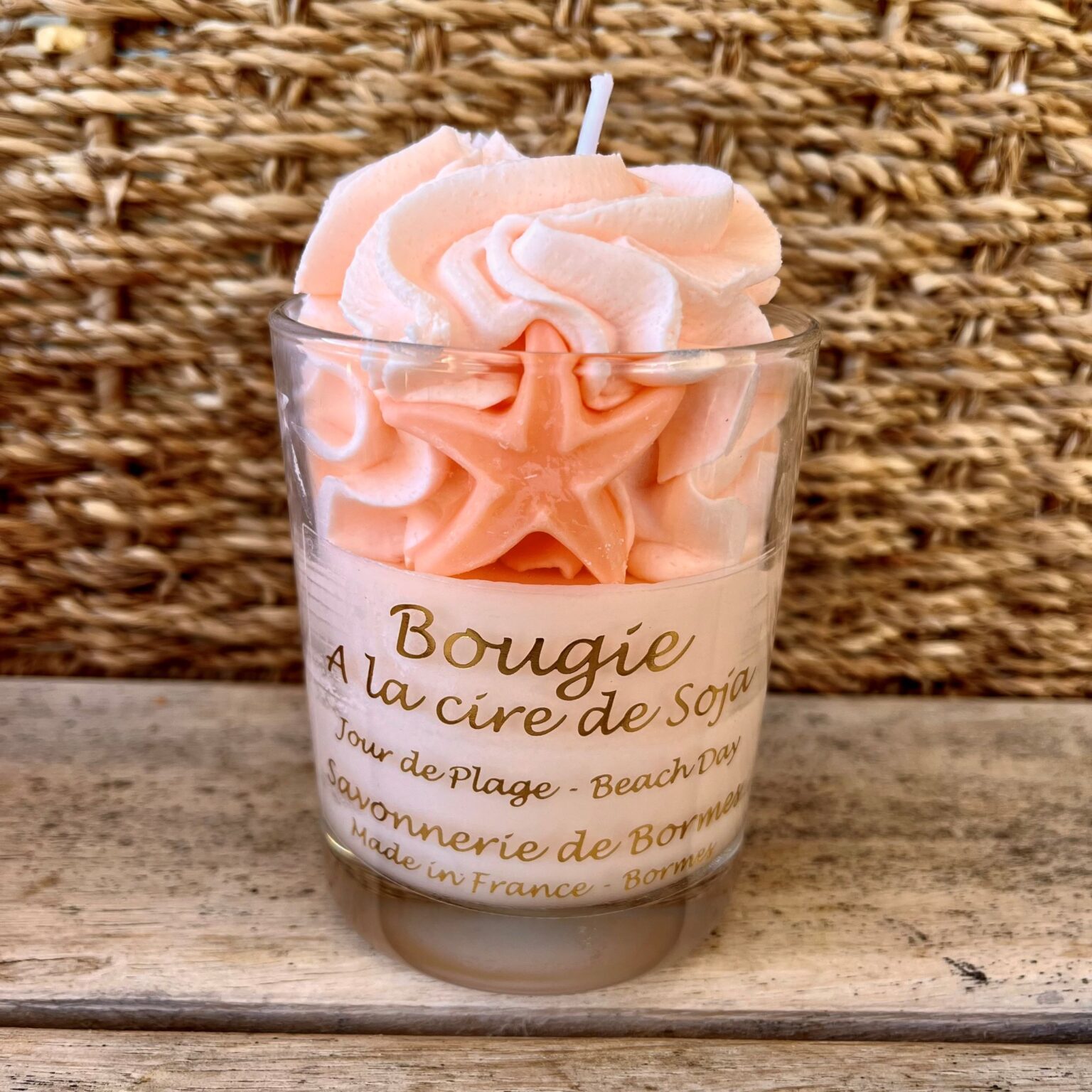 Bougie chantilly Jour de Plage