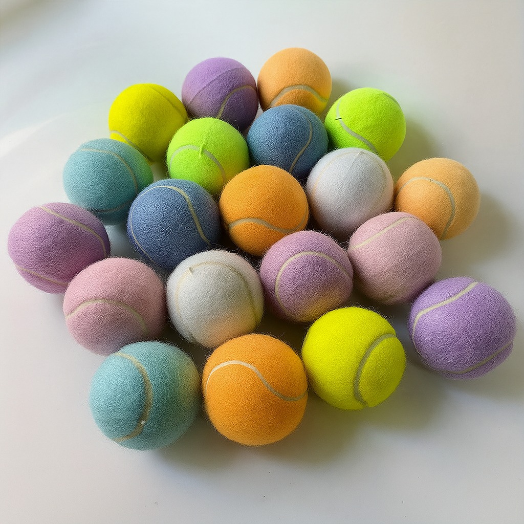 Colorful Tennis Balls Set