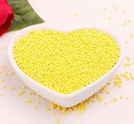 Yellow Sugar Pearls