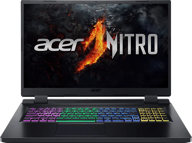 ACER 17" Nitro 5 AN517-55 - CORE i7 - 64GB RAM 8TB NVMe SSD RTX 4050 Wie NEU 