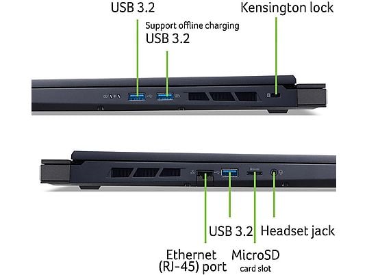 ASUS Predator Helios Neo 18 (PHN18-71 / N23C13) – wie NEU, 64 GB RAM, 4 TB SSD, RTX 4060