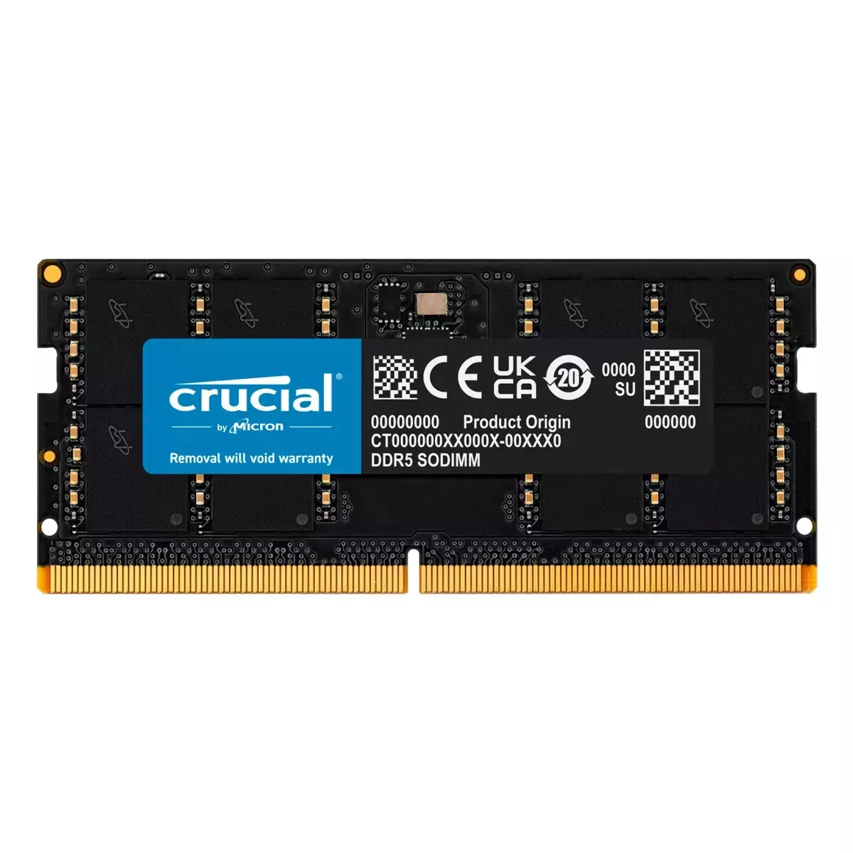 Micron Crucial 32GB DDR5-5600 SODIMM RAM CT32G56C46S5 32 GB 649528929952 NEU