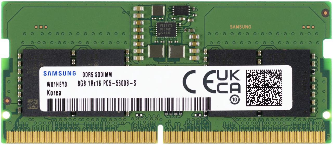 Samsung 8GB DDR5-5600 1Rx16 SODIMM RAM (M425R1GB4PB0) – wie NEU
