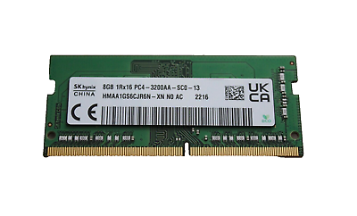 SK hynix 8GB DDR4-3200 1Rx16 SODIMM RAM (HMAA1GS6CJR6N-XN) – wie NEU