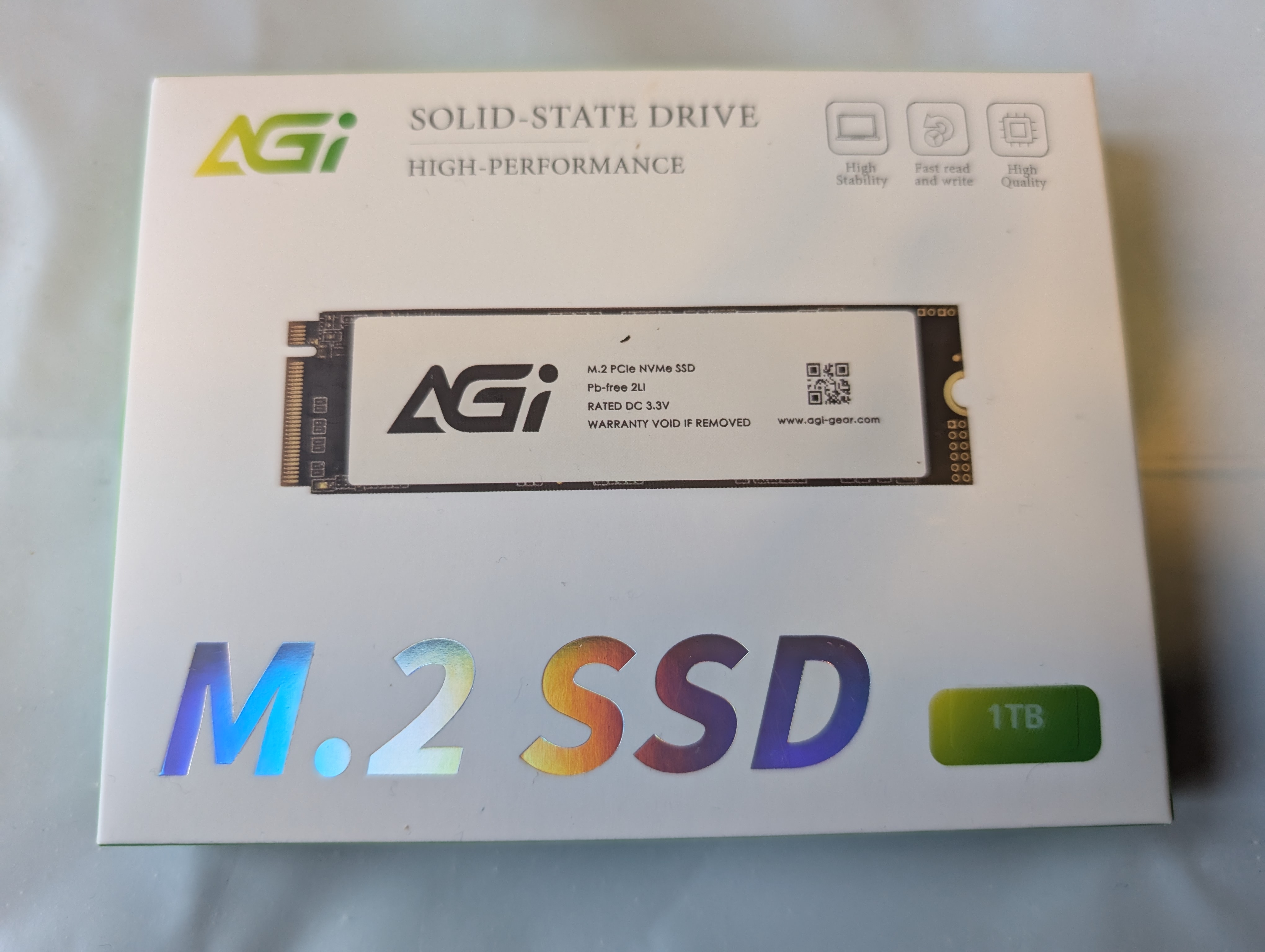 AGi 1TB PCIe Gen3 x4 NVMe SSD 1 TB AGI2T0GIMAI298 M.2 NEU & OVP