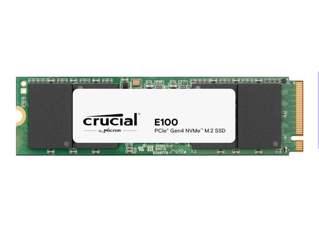 Micron Crucial 2TB E100 NVMe SSD M.2 2280 PCIe Gen4 x4 NVMe NEU & OVP