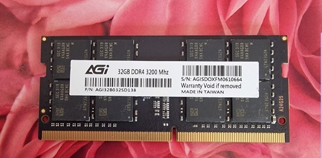 AGI 32GB DDR4-3200 SODIMM RAM (AGI320032SD138) Arbeitsspeicher 