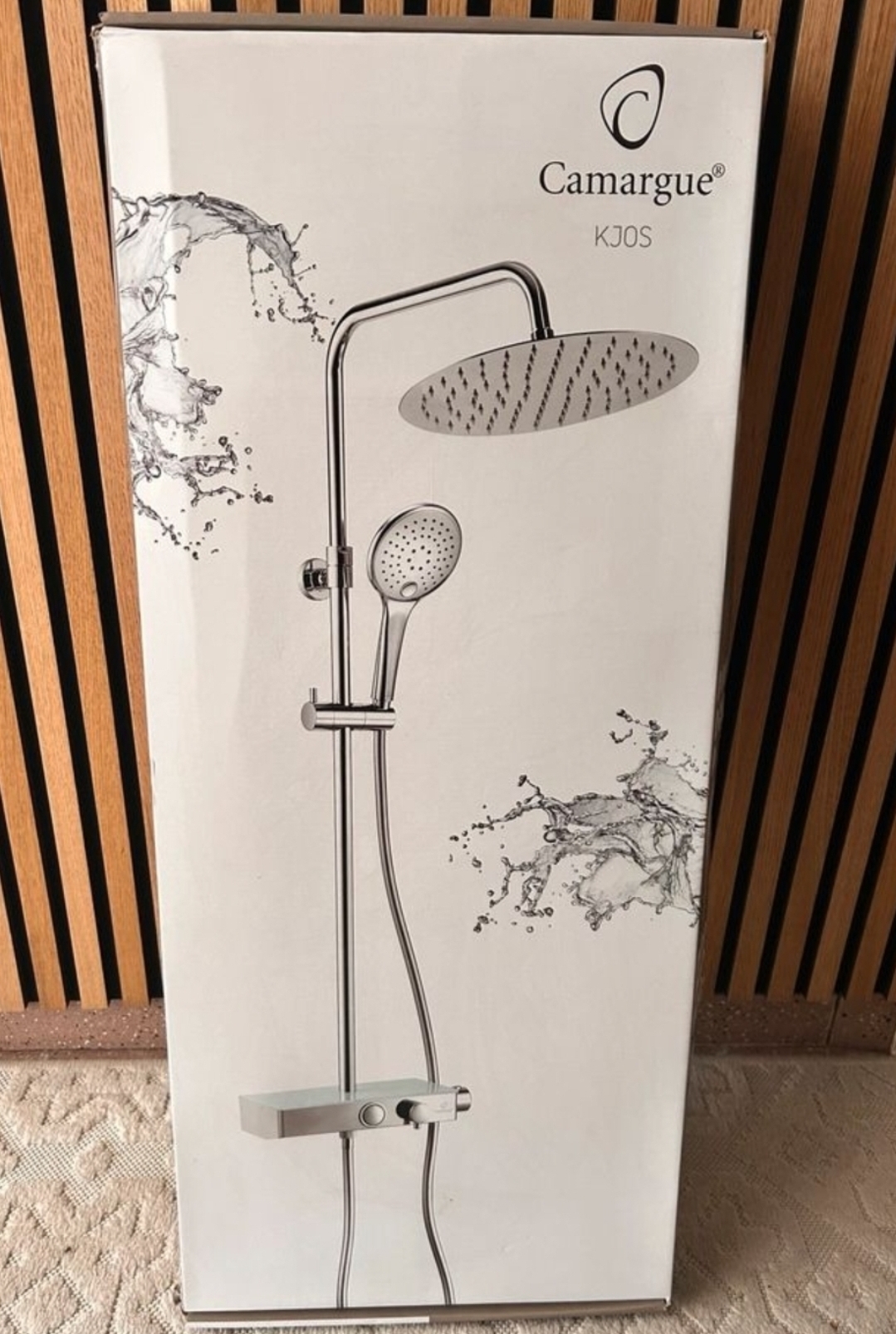 Duschgarnitur Camargue Kjos – NEU & unbenutzt Dusche Garnitur