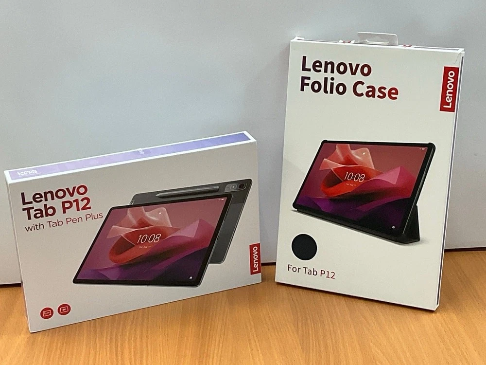 Lenovo Tab P12 | 12,7" 3K Touch Display | 2944x1840 | Tablet Computer | MediaTek Dimensity 7050 | 8GB RAM | 128GB | Android 14 | grau | 