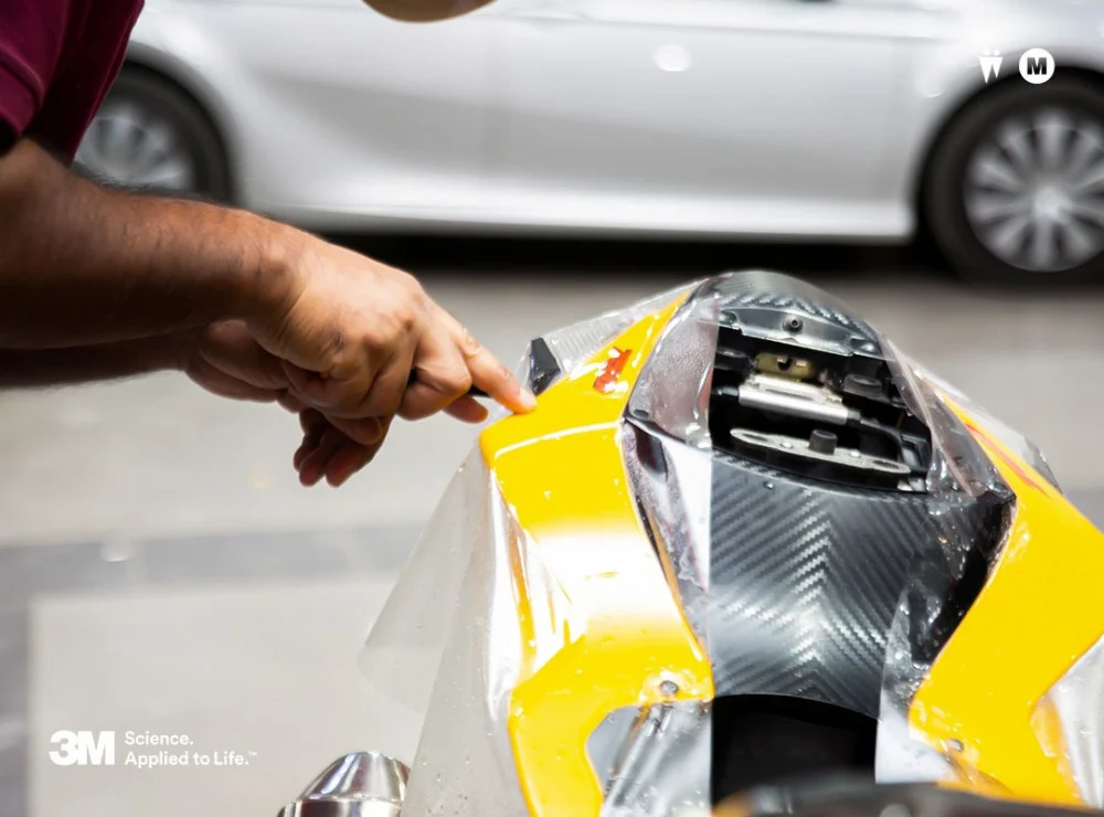 حماية هيكل الدراجة النارية - حسب الطلب