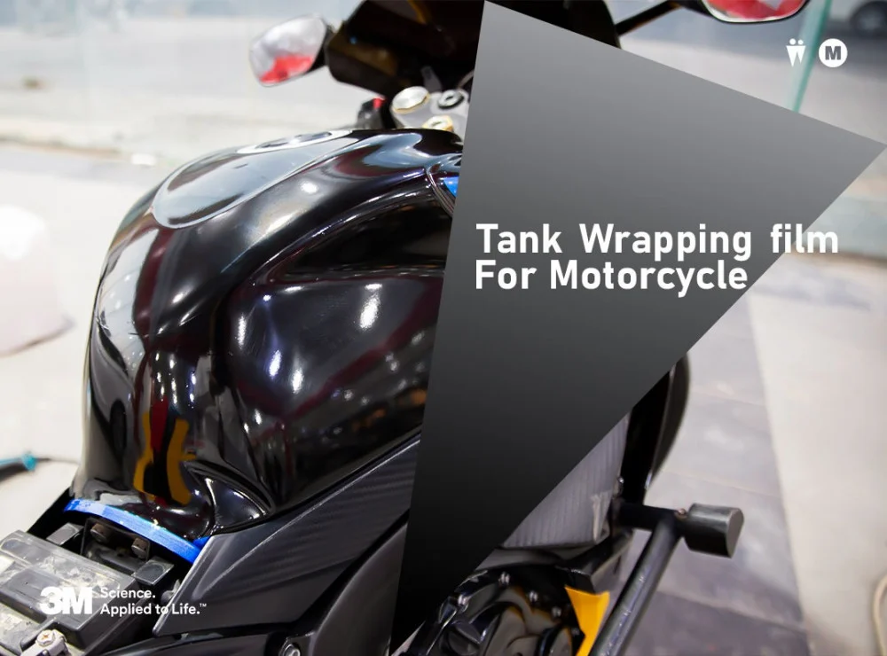تجليد طلاء كامل للدراجة النارية || Decorative Sticker