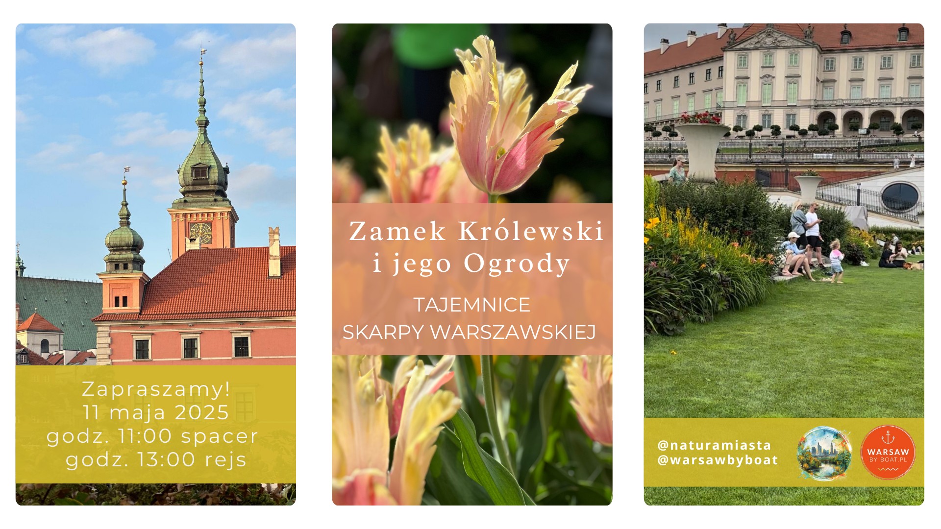 Zamek Królewski i jego Ogrody – tajemnice skarpy warszawskiej 