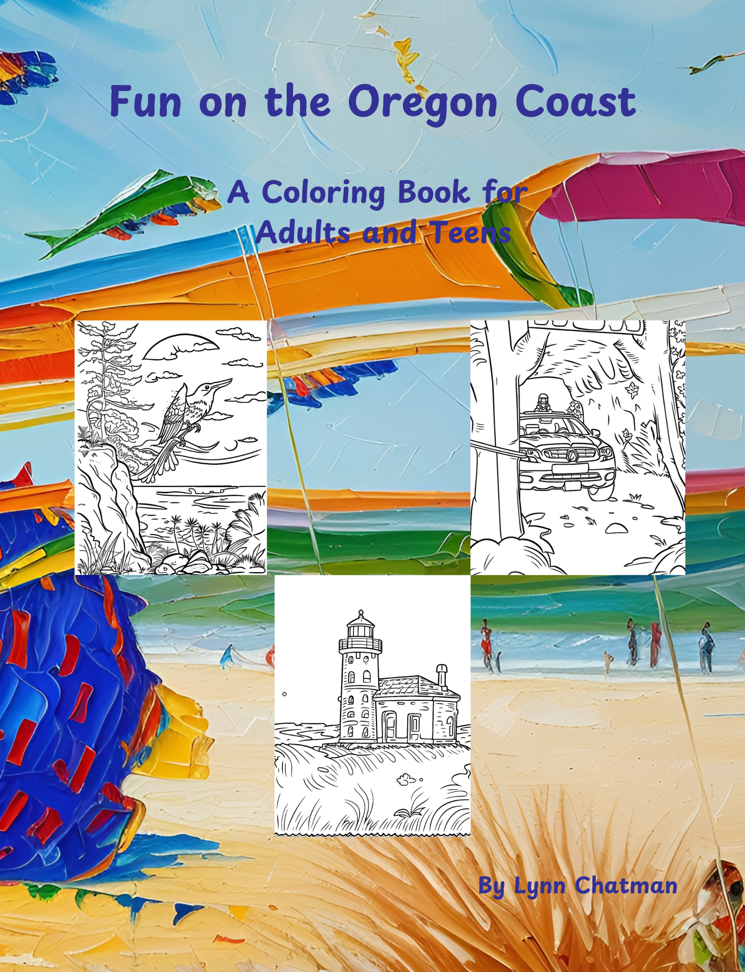 Fun on the Oregon Coast Coloring Book
