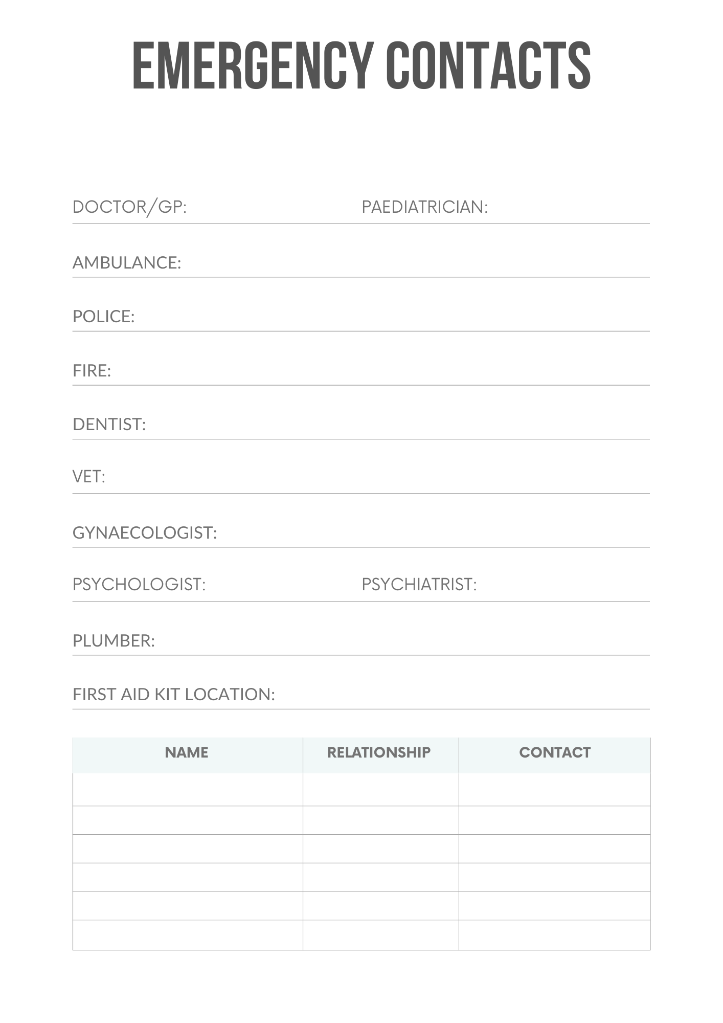 ADHD Life Planner