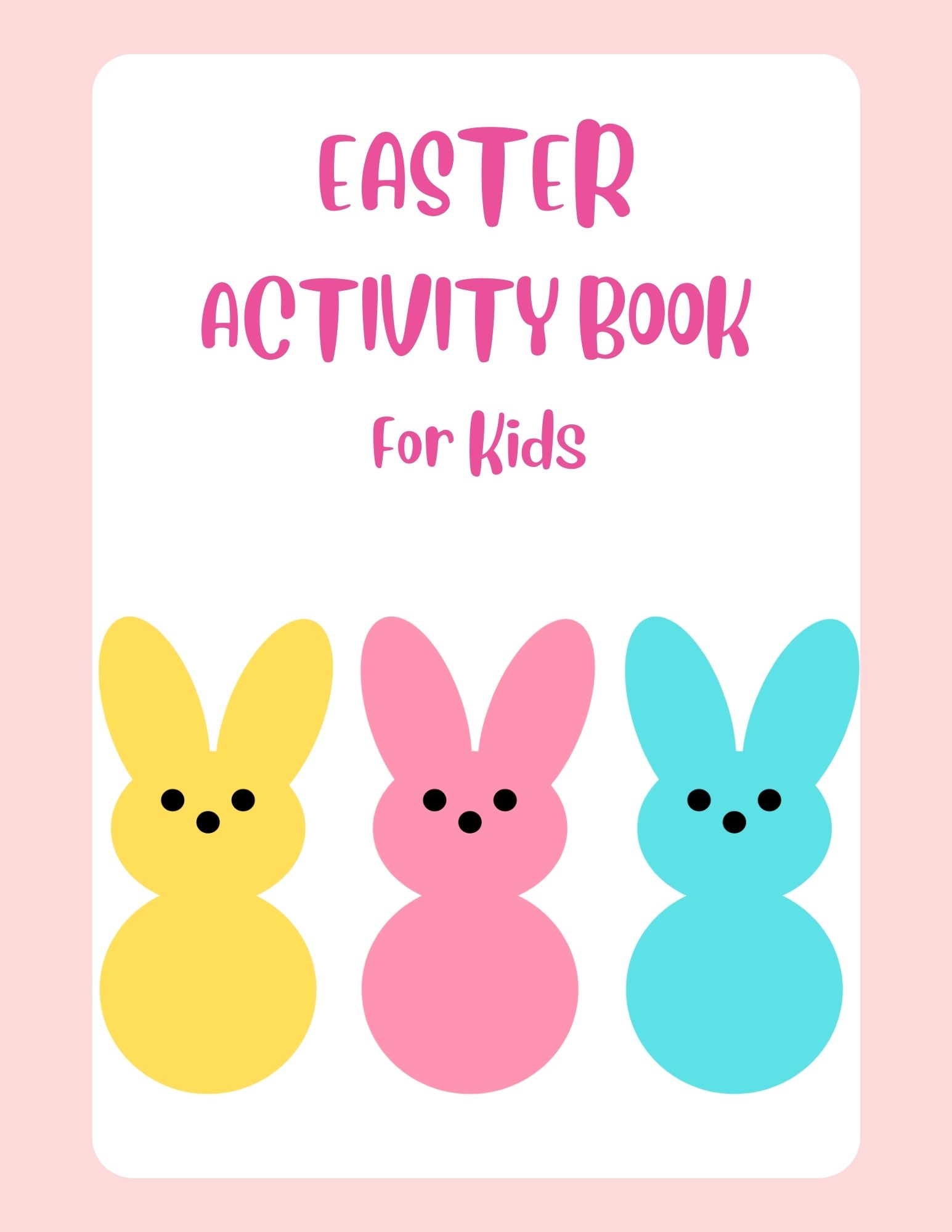 Easter Activity Book for Kids
