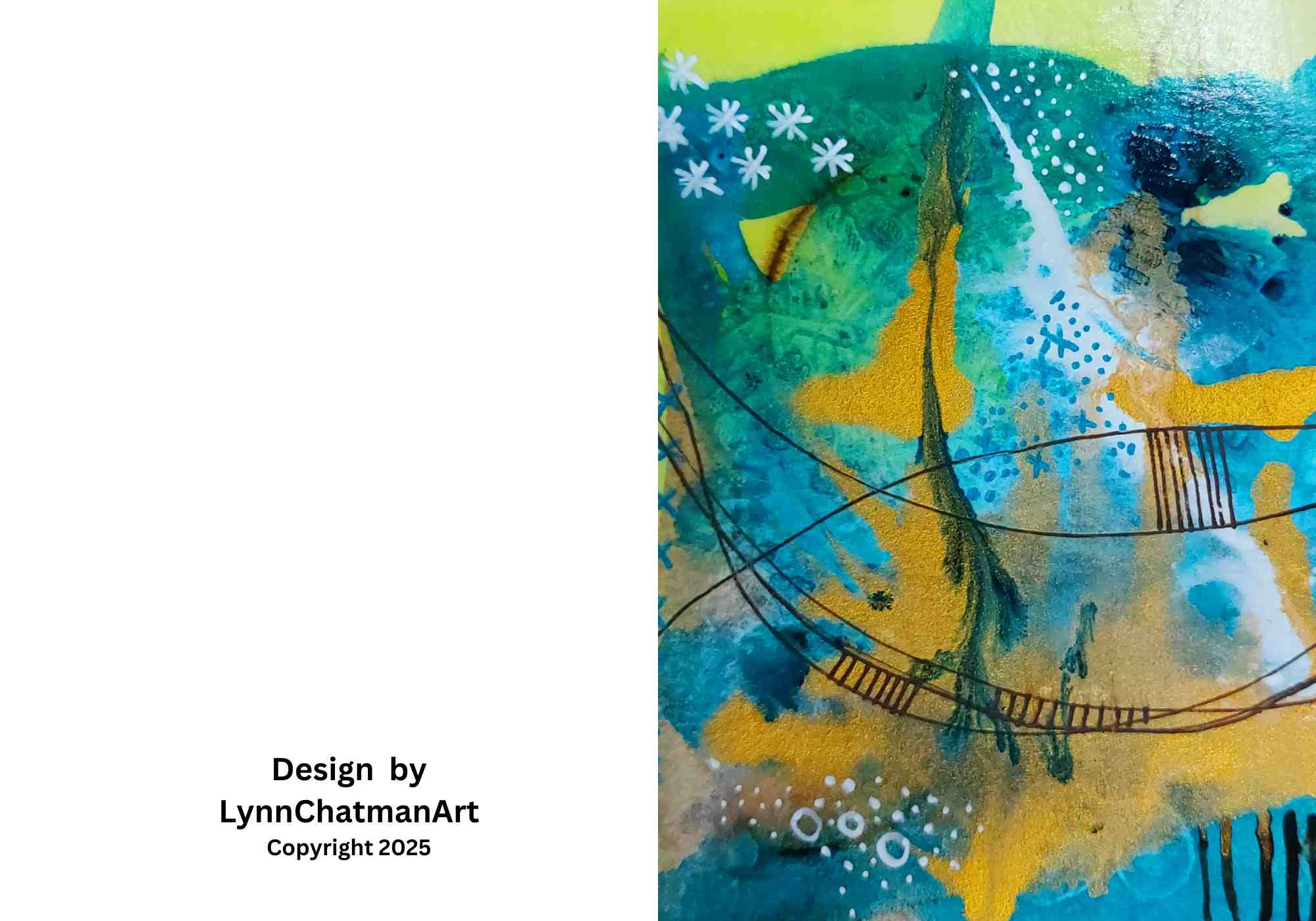 Abstract 5x7 Greeting Card