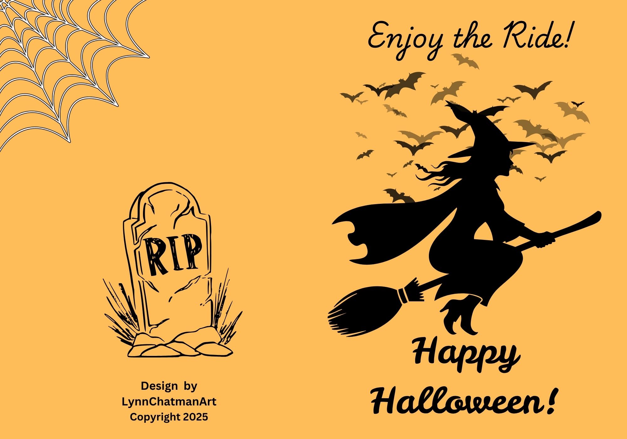 Halloween Greeting Cards - Printable Download