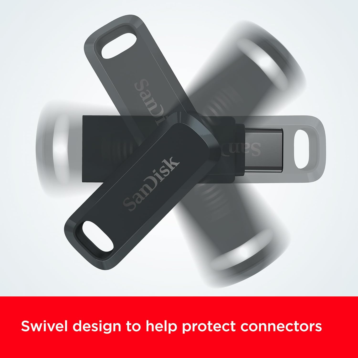  SanDisk Ultra Dual Drive Go Type-C, OTG, Upto 300MB/S,usb3.2_gen_1Pendrive, Black, 5Y Warranty (SDDDC3-064G-I46PD)