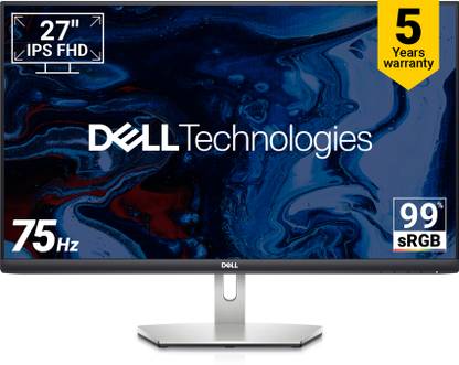 DELL S Series 68.58 cm (27 inch) Full HD IPS Panel with 5-Years warranty (S2721HNM / S2721HN) 