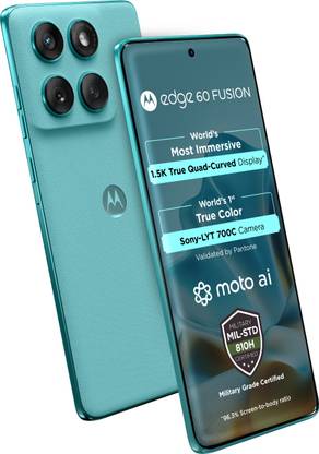 MOTOROLA Edge 60 Fusion 5G (PANTONE Amazonite, 256 GB)  (8 GB RAM)